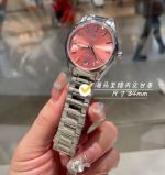 Omega Seamaster Aqua Terra 150m 34mm Women Pink/Purple/Blue Dial Watch